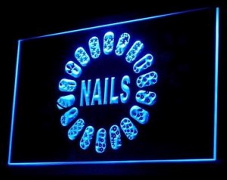 NAILS Beauty LED Neon Sign